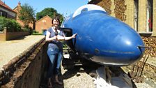 The hunt for clue three took Jo to the Heritage Centre in the village of Narborough