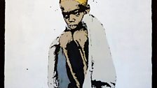 Burger King Kid, Banksy