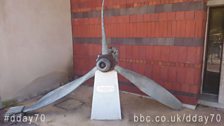 From a British twin propeller bomber rescused at sea