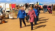 Kate's leading the march!