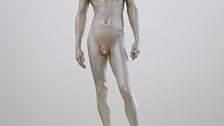 Human Statue, 2005, Frank Benson