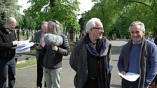 Simon Callow, Henry Goodman and crew