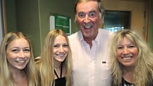 Judie Tzuke with her daughters Tallula and Bailey chatted to Sir Terry Wogan