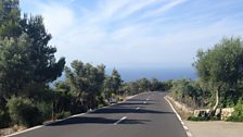 Downhill from Deia, Mallorca