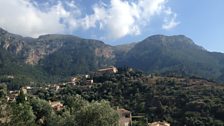 Northern clifftop views, like this of Deia, are stunning.