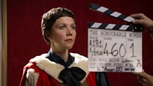 Maggie Gyllenhaal films Nessa's enoblement