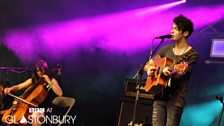 Dan Hyde at Glastonbury 2014