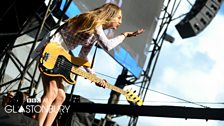 HAIM at Glastonbury 2014