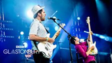 Parquet Courts at Glastonbury 2014