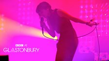 Chvrches at Glastonbury 2014