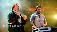 The 2 Bears (DJ set) at Glastonbury 2014