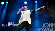 John Newman at Glastonbury 2014