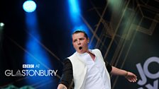 John Newman at Glastonbury 2014