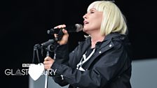 Blondie at Glastonbury 2014