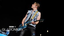 Blondie at Glastonbury 2014