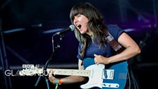 Courtney Barnett at Glastonbury 2014