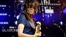 Courtney Barnett at Glastonbury 2014