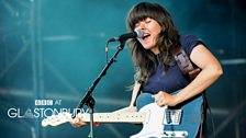 Courtney Barnett at Glastonbury 2014