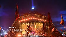 Arcade Fire at Glastonbury 2014