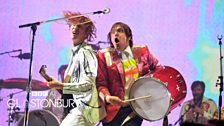 Arcade Fire at Glastonbury 2014