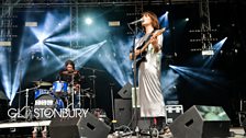 Cate Le Bon at Glastonbury 2014