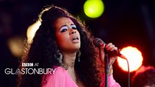 Kelis at Glastonbury 2014