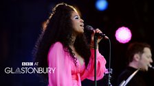 Kelis at Glastonbury 2014