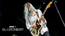 Warpaint at Glastonbury 2014