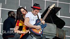 Lana Del Rey at Glastonbury 2014