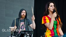 Lana Del Rey at Glastonbury 2014