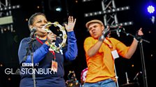 ESG at Glastonbury 2014