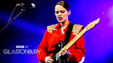 Anna Calvi at Glastonbury 2014