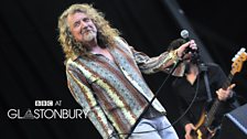 Robert Plant  at Glastonbury 2014