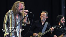 Robert Plant  at Glastonbury 2014