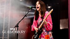 Wolf Alice at Glastonbury 2014