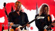 Metallica at Glastonbury 2014