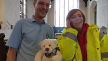 The treasure location was at a "Teddy Bear Zipwire" at the church in Swanton Morley