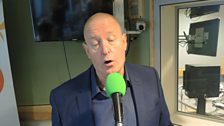 Bob Blakeley sang live on Weekend Wogan