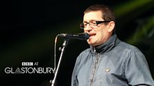 Paul Heaton and Jacqui Abbott at Glastonbury 2014