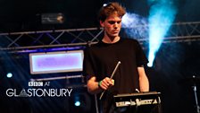 Låpsley at Glastonbury 2014