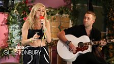 Ellie Goulding at Glastonbury 2014