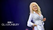 Dolly Parton at Glastonbury 2014