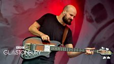 White Lies at Glastonbury 2014