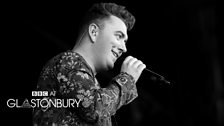 Sam Smith at Glastonbury 2014