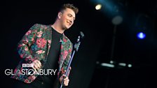 Sam Smith at Glastonbury 2014