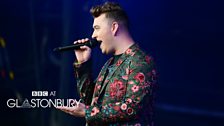 Sam Smith at Glastonbury 2014