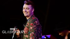 Sam Smith at Glastonbury 2014