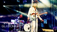 King Charles at Glastonbury 2014