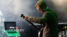 Public Service Broadcasting at Glastonbury 2014