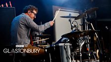 Public Service Broadcasting at Glastonbury 2014